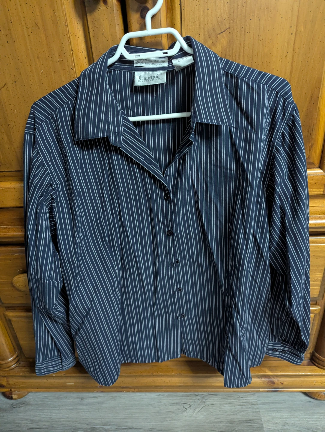 Tabi International Striped Button-Down Shirt