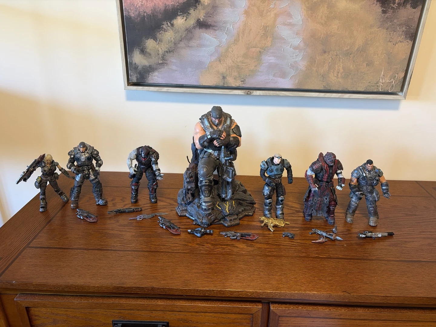 Gears of War Action Figure Collection lot - photo 5