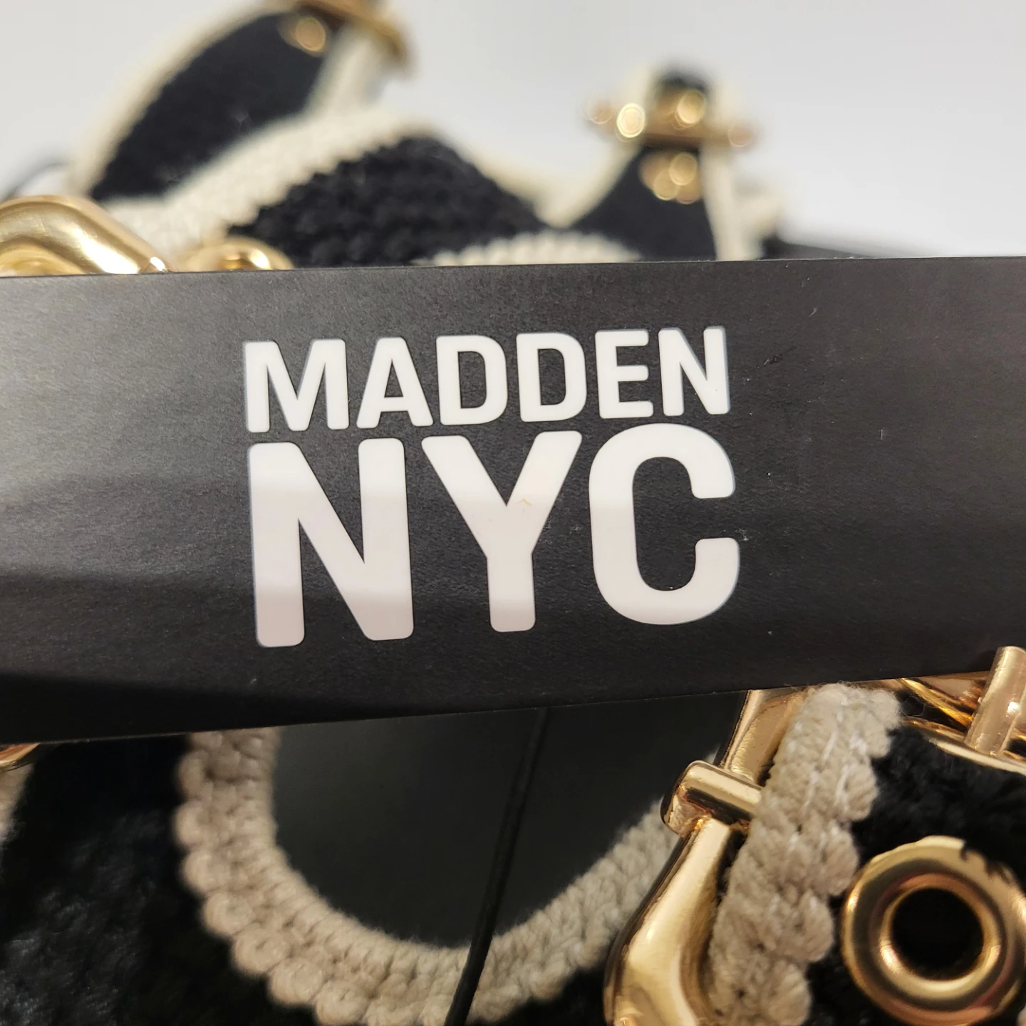 Madden NYC Black Platform Sandals - photo 5