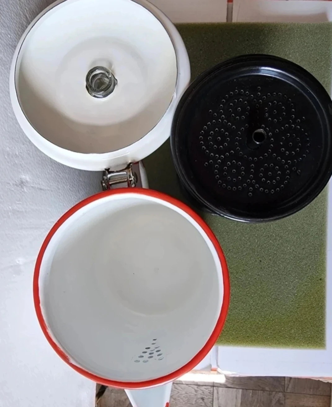 Enamel coffee pot - photo 4