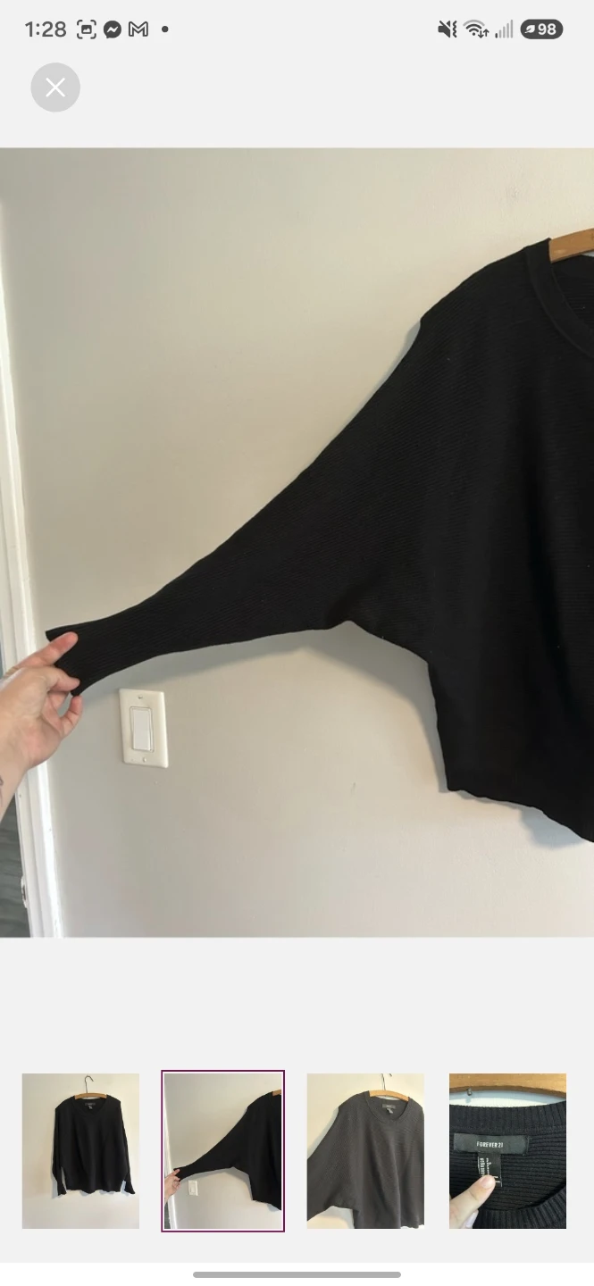 Forever 21 black top - photo 2