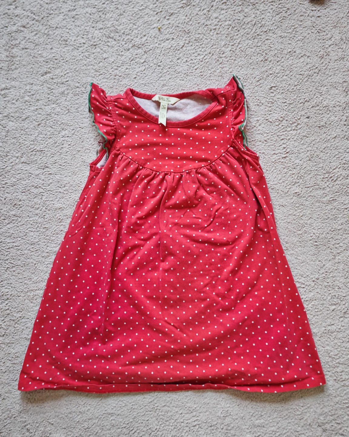 Matilda Jane red polka dot dress size 6 - photo 2