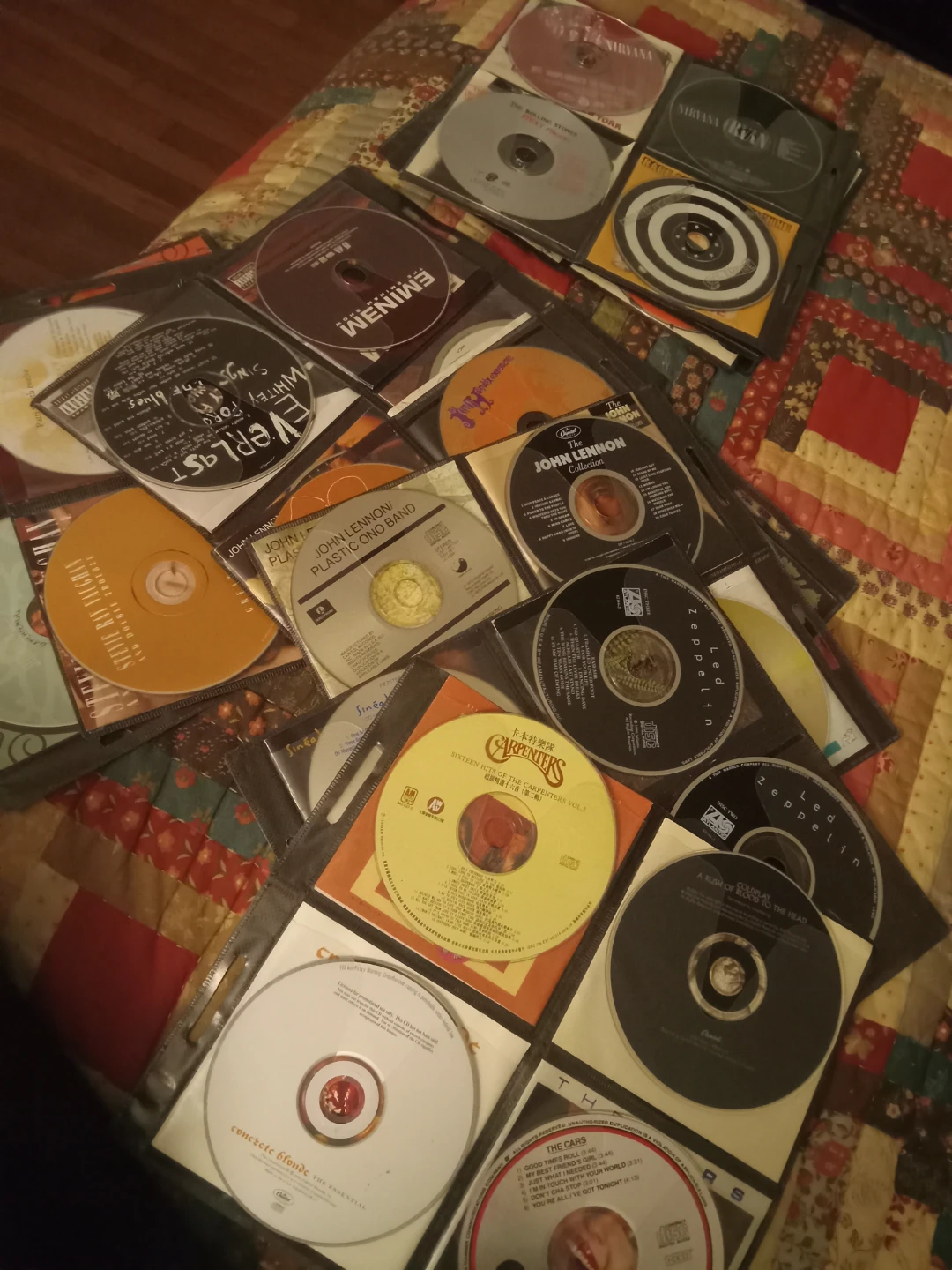 CDs for sale (music, different genres)