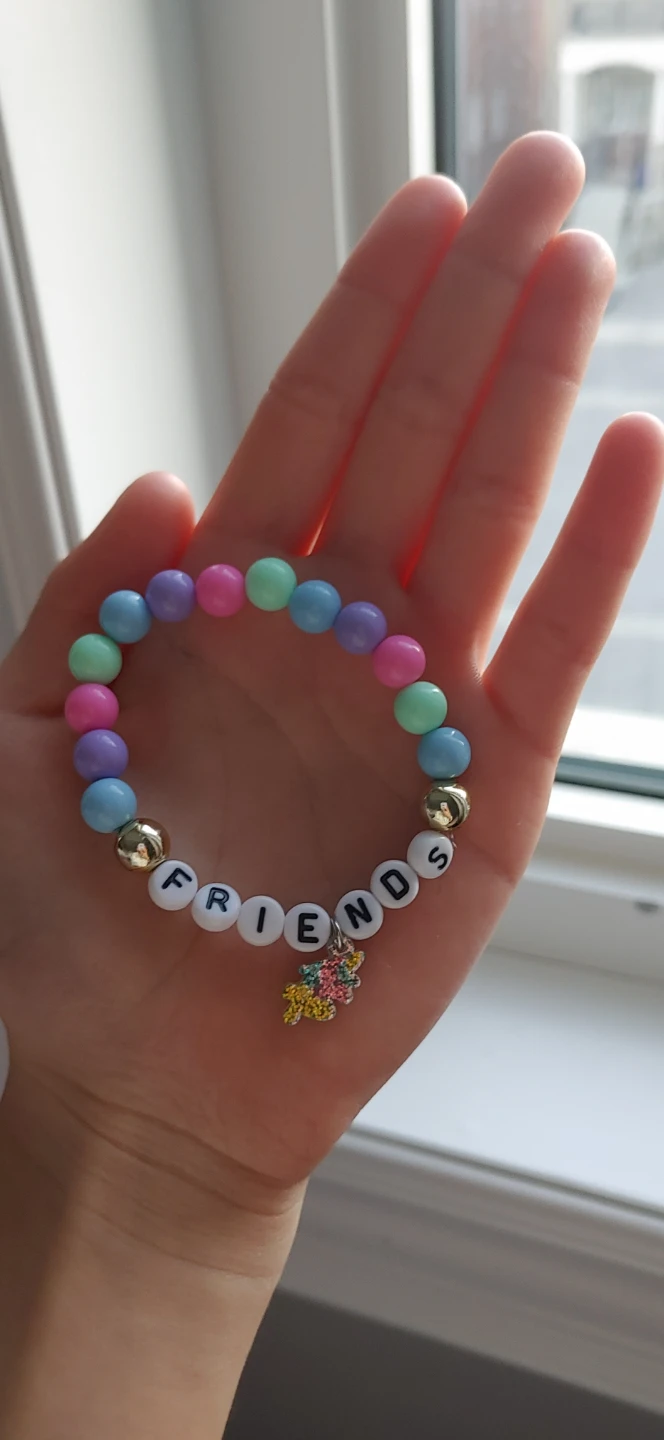 Pastel Friends Bead Bracelet