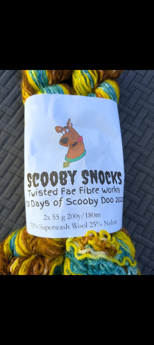 Twisted Fae Fibre Works Scooby Snocks Yarn - photo 2