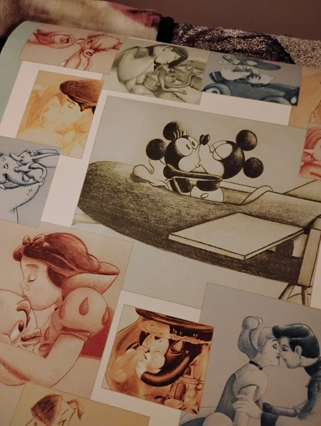 Brand New Official Disney Kiss Poster - photo 4
