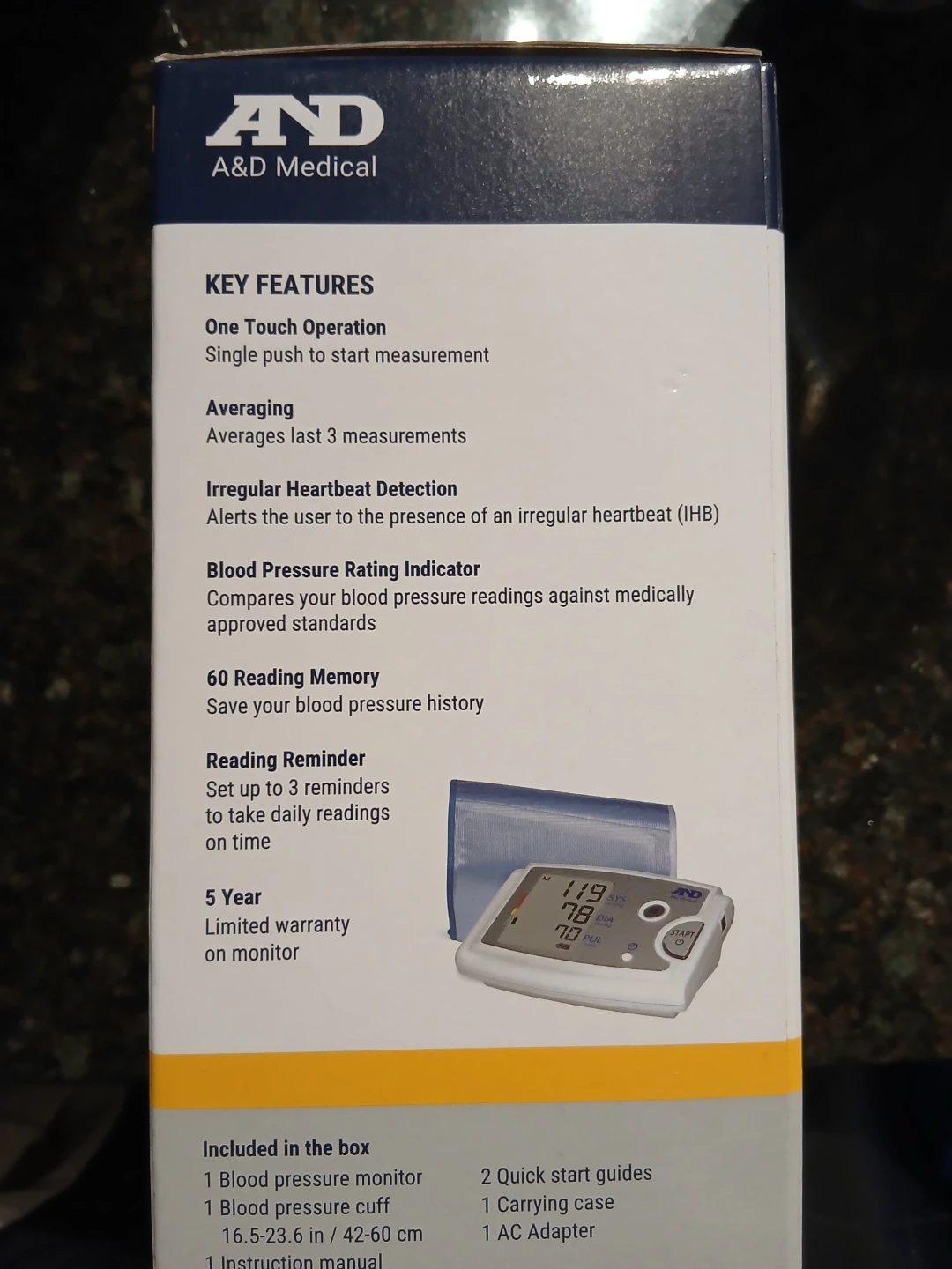BRAND NEW - A&D Medical UA-789AC Blood Pressure Monitor - photo 4