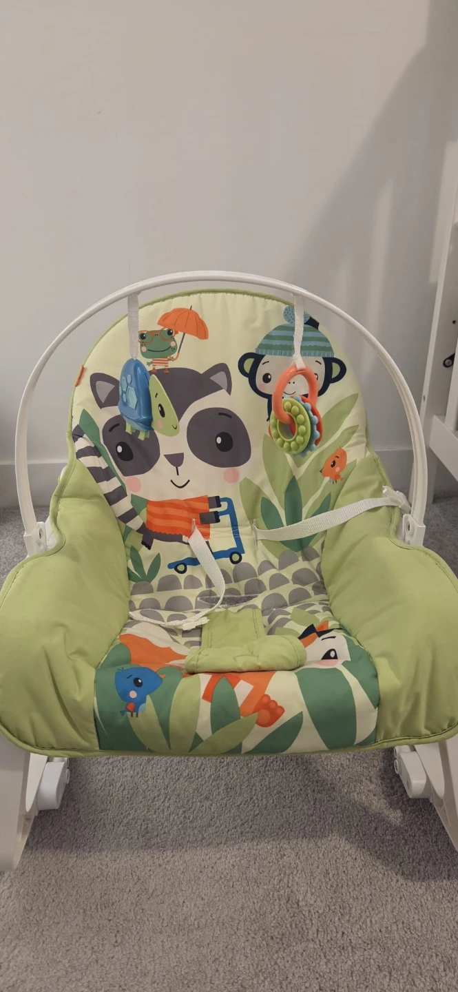 Fisher-Price Infant-to-Toddler Rocker in good condition - photo 4
