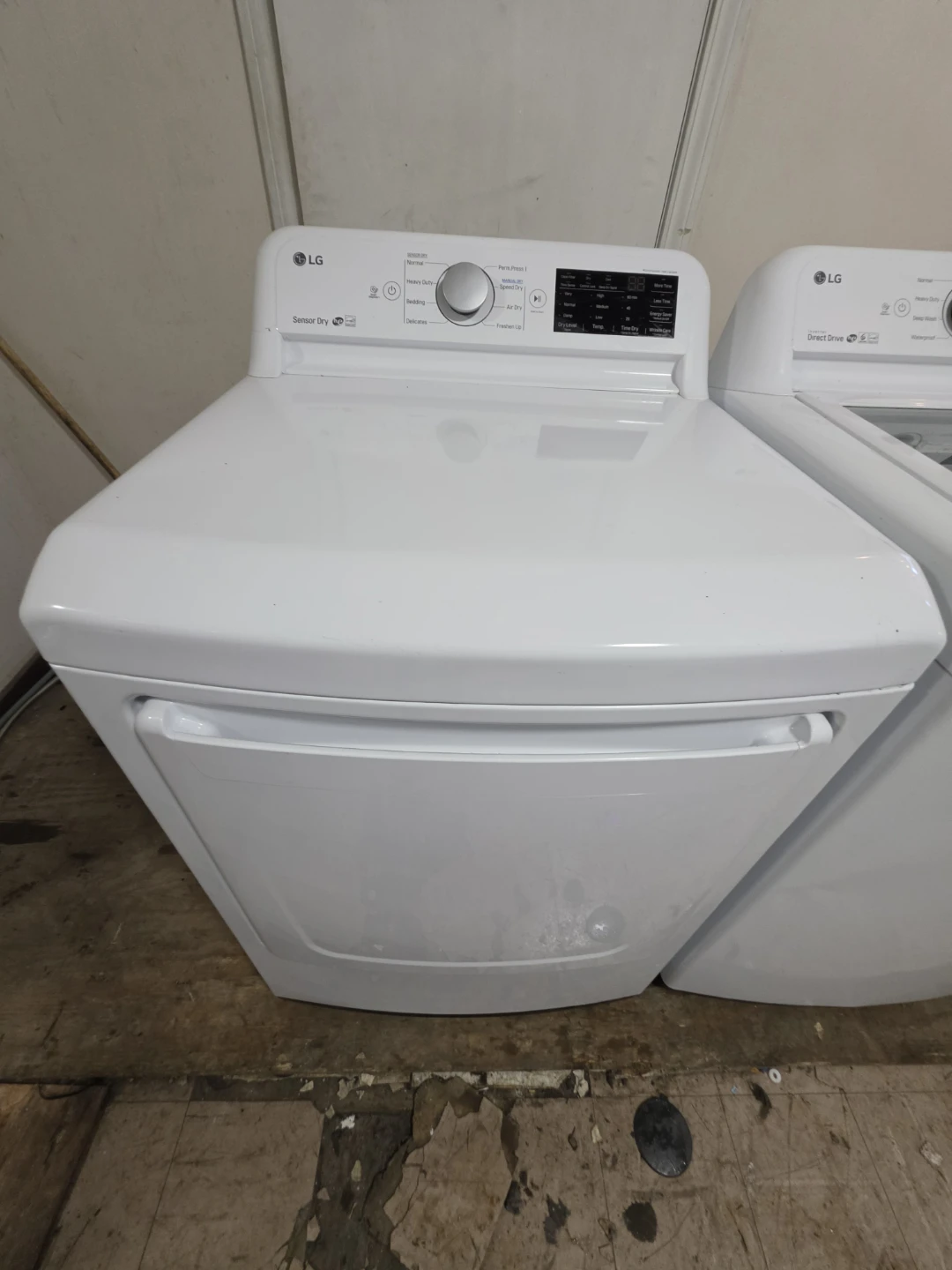 LG Top Load Washer and Dryer Set - photo 5