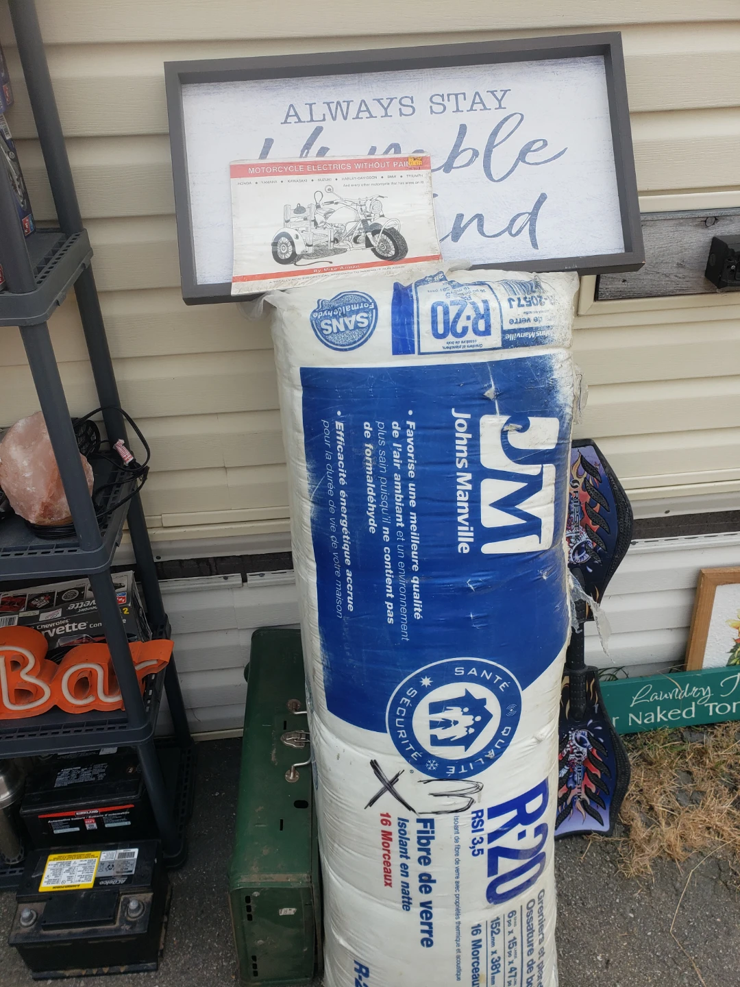 Johns Manville R-20 Fiberglass Insulation