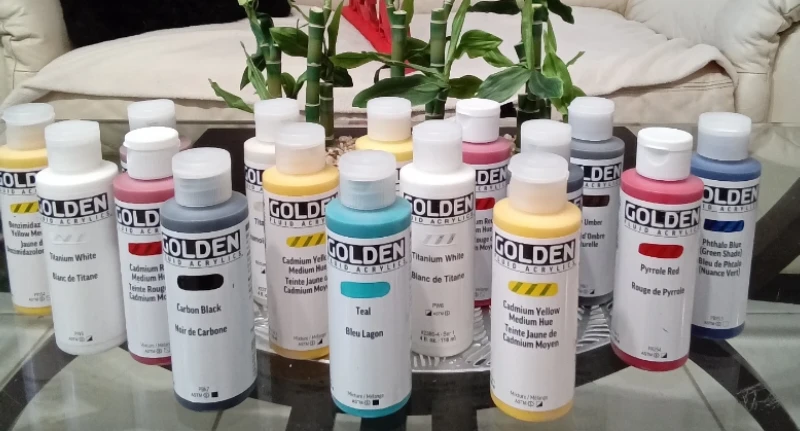 Golden Fluid Acrylics Paint Set