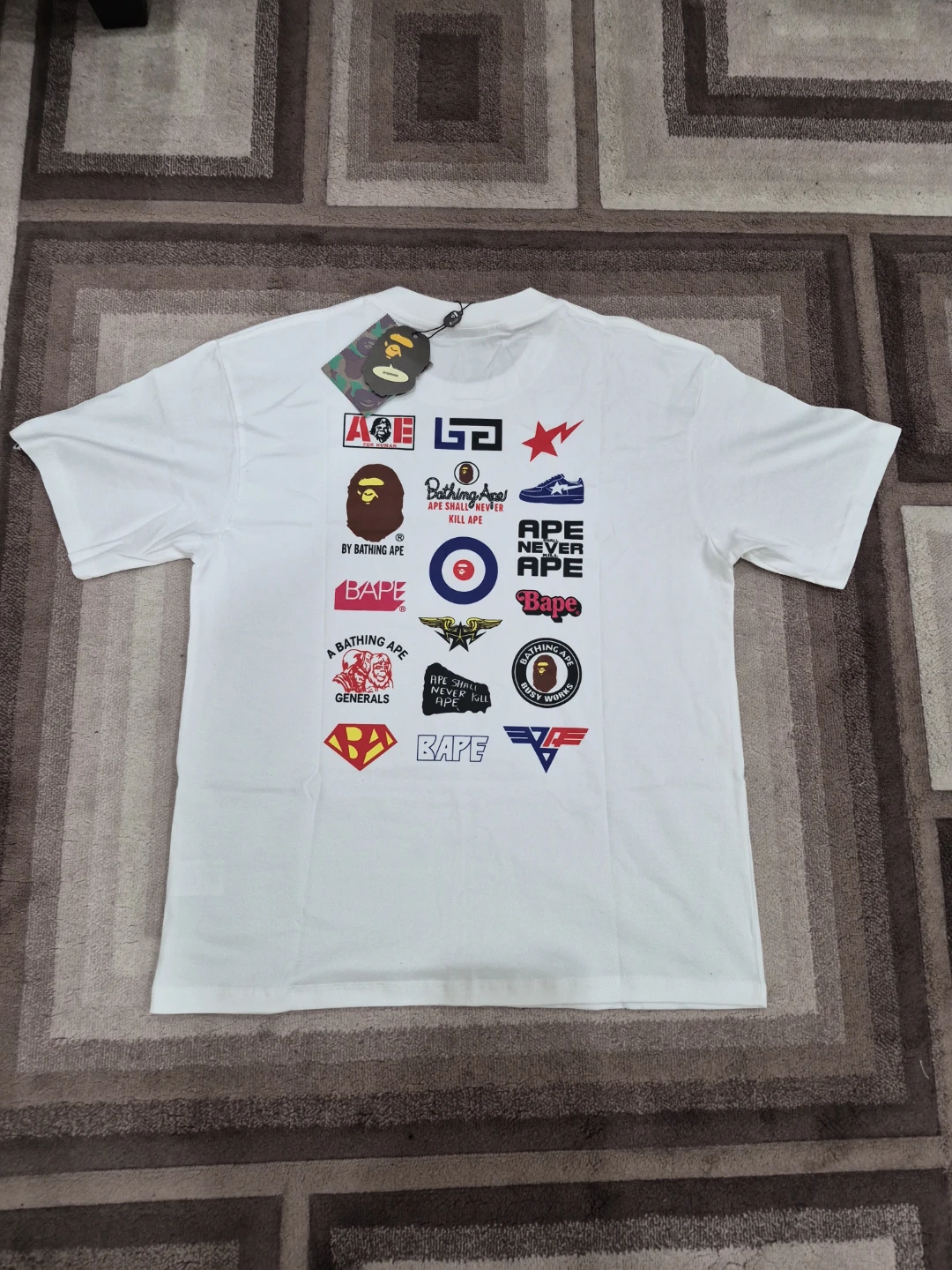 A Bathing Ape T-Shirt White Size M - photo 2