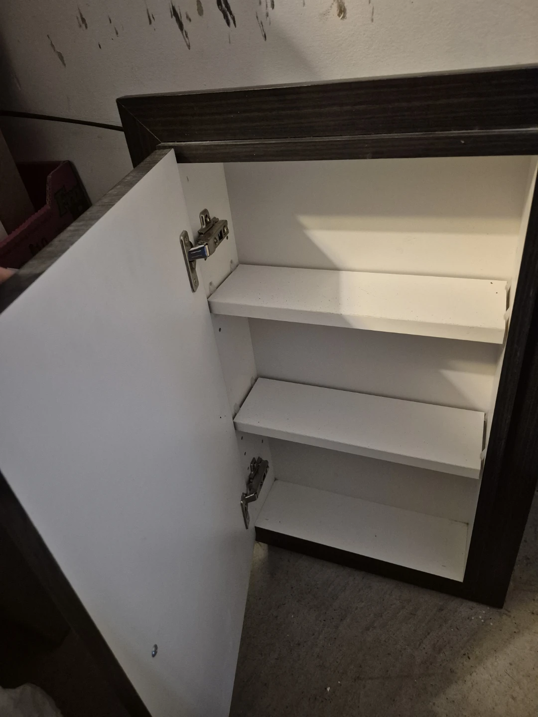 Dark Wood Bathroom Medicine Cabinet - photo 4