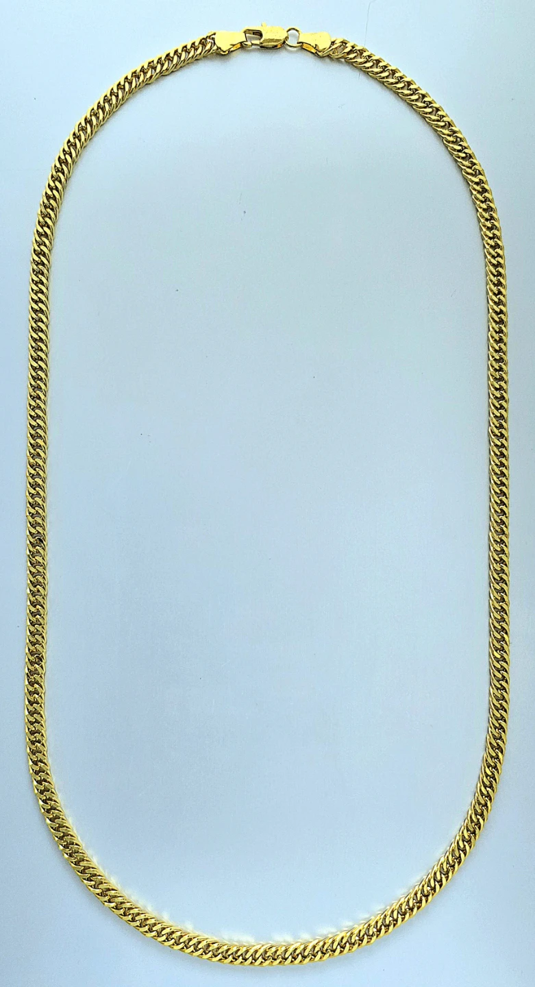 Double Curb Necklace
