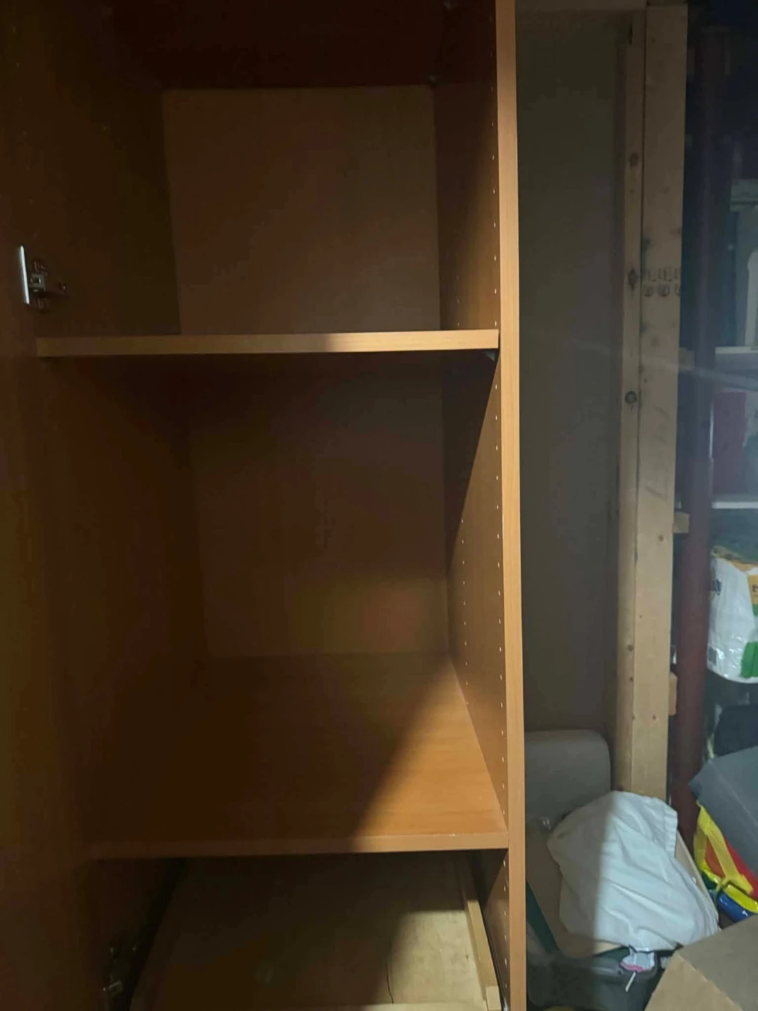 Tall Wooden Storage Cabinet - photo 3