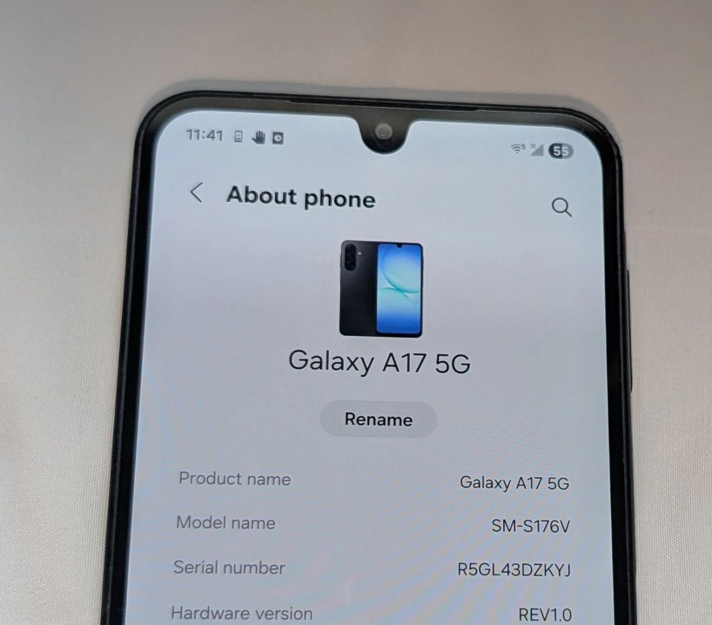 Nice Samsung Galaxy A17 5G 128GB VISIBLE VERIZON Cell Phone - photo 2
