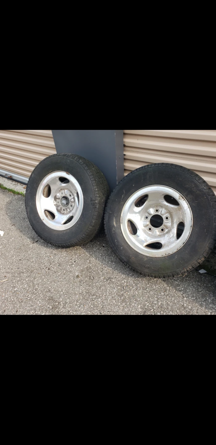 Two Ford Truck Wheels 16x7J