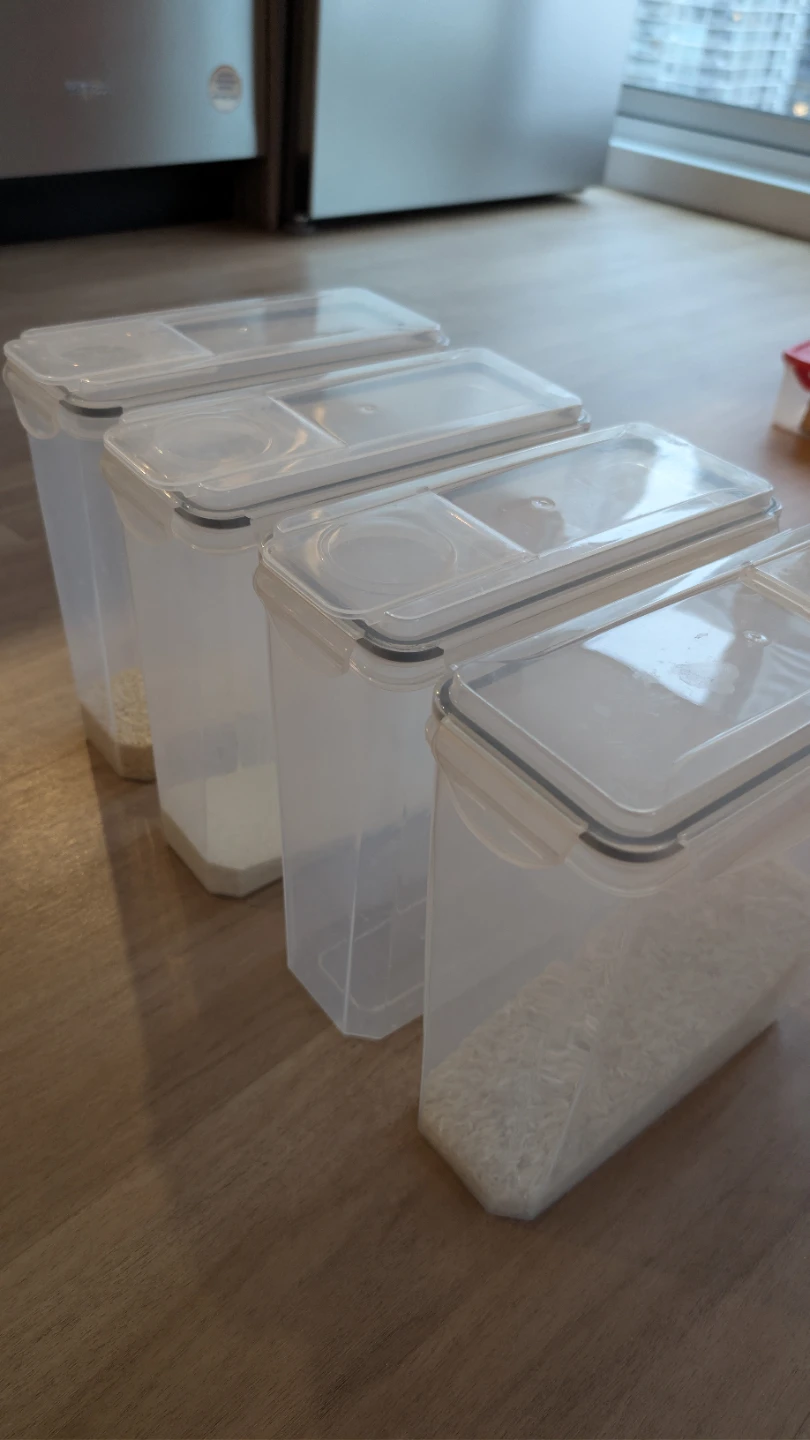 Set of 4 Food Storage Containers (3.7L / 126 oz) - photo 2