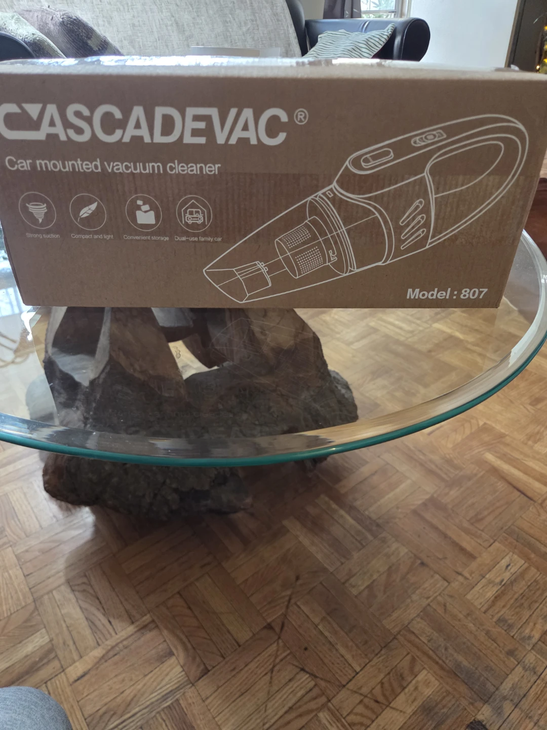CASCADEVAC Car Mounted Vacuum Cleaner Model 807