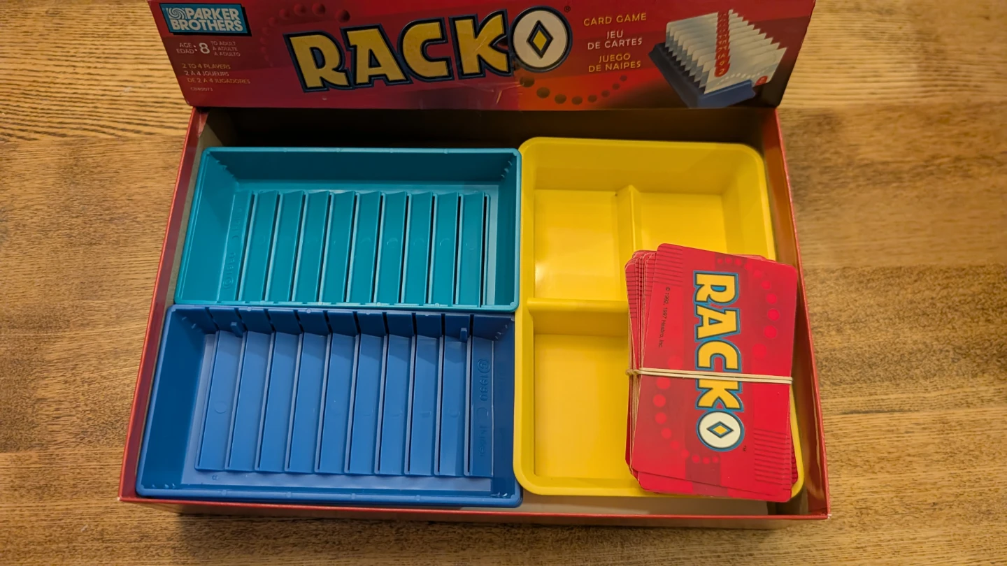 Parker Brothers Rack-O Card Game - photo 2