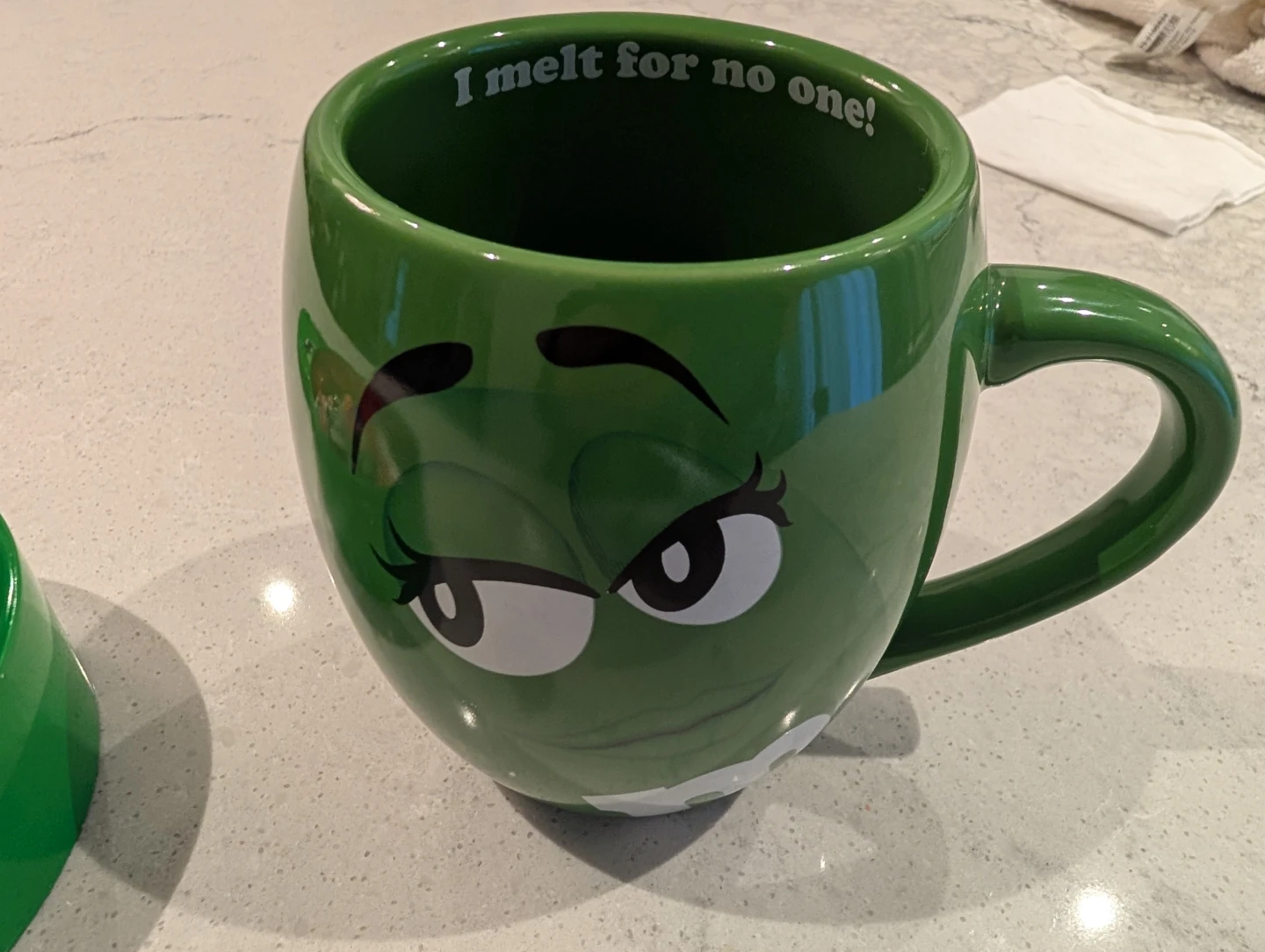 M&M's Green Character Mug and Tin - photo 2
