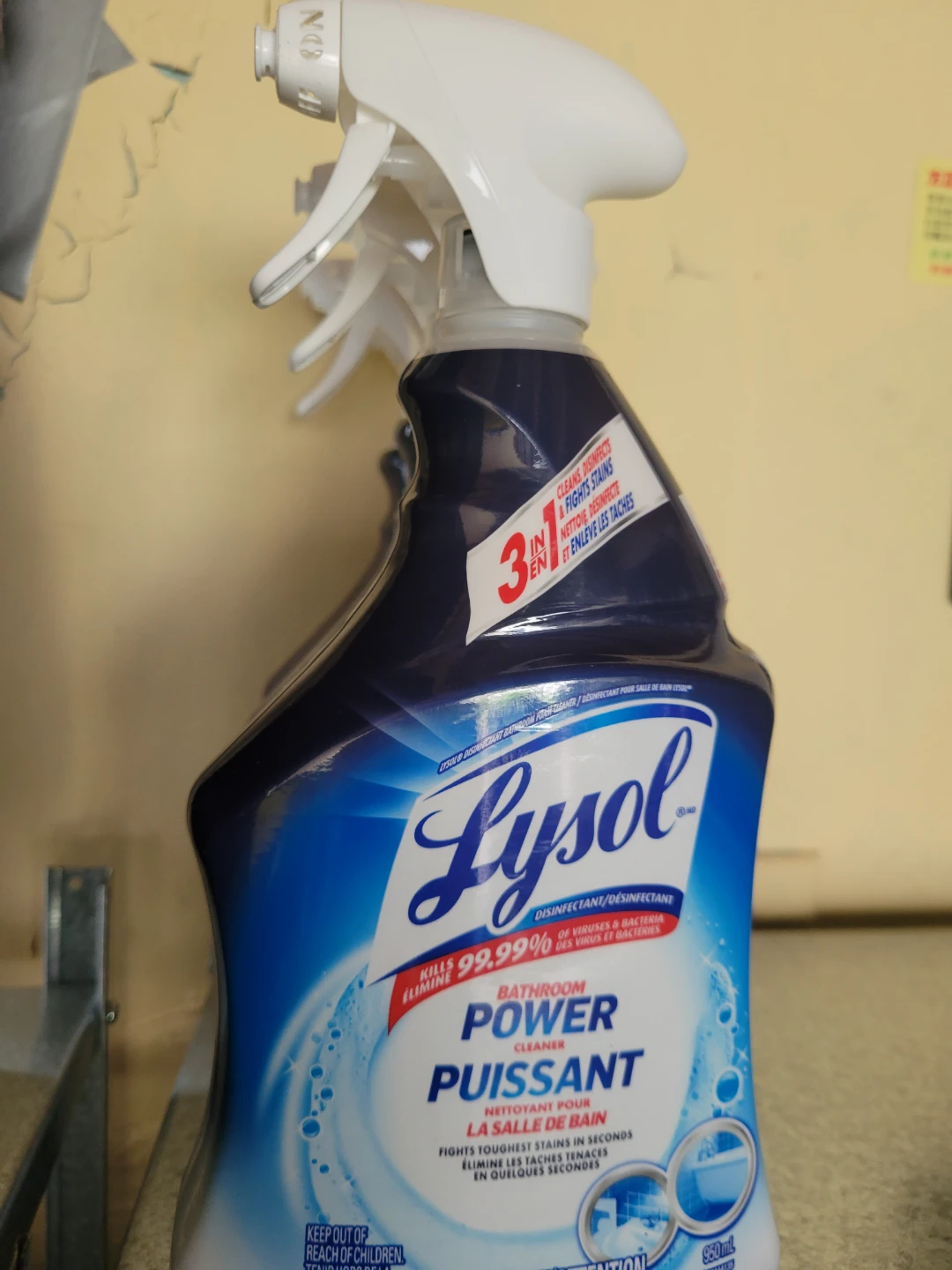 3 Bottles Lysol Bathroom Power Cleaner - photo 2
