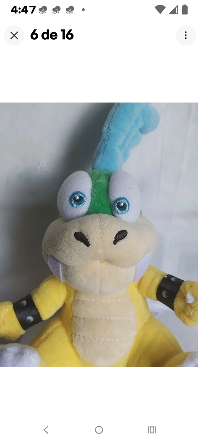 Super Mario Bros Larry Koopa Plush - photo 2