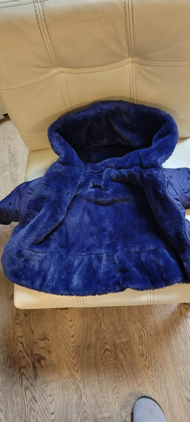 Tommy Hilfiger 18M Navy Blue Star Jacket - photo 3