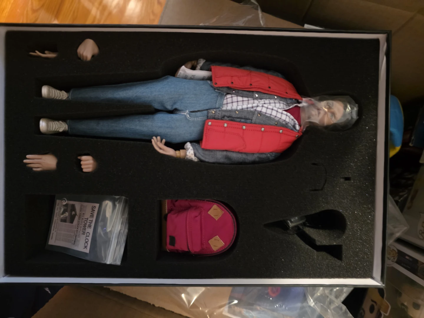 Marty mcfly back to the future Present Toys Through The Boy 1/6 - photo 3