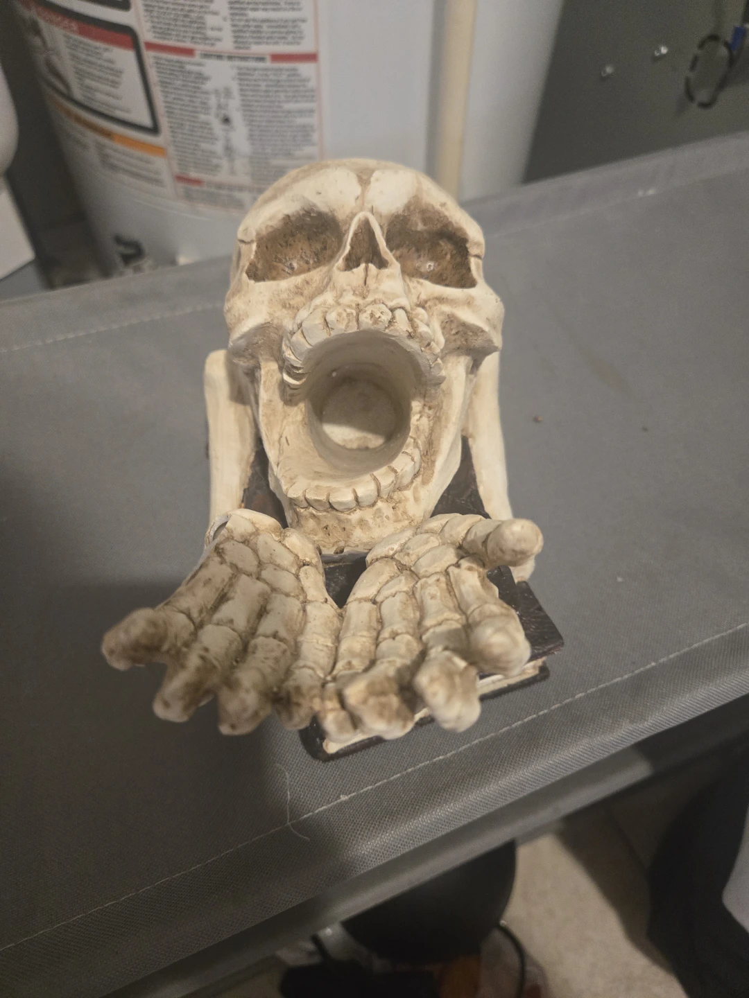 Skull and Skeleton Hands Decorative Tray - photo 5