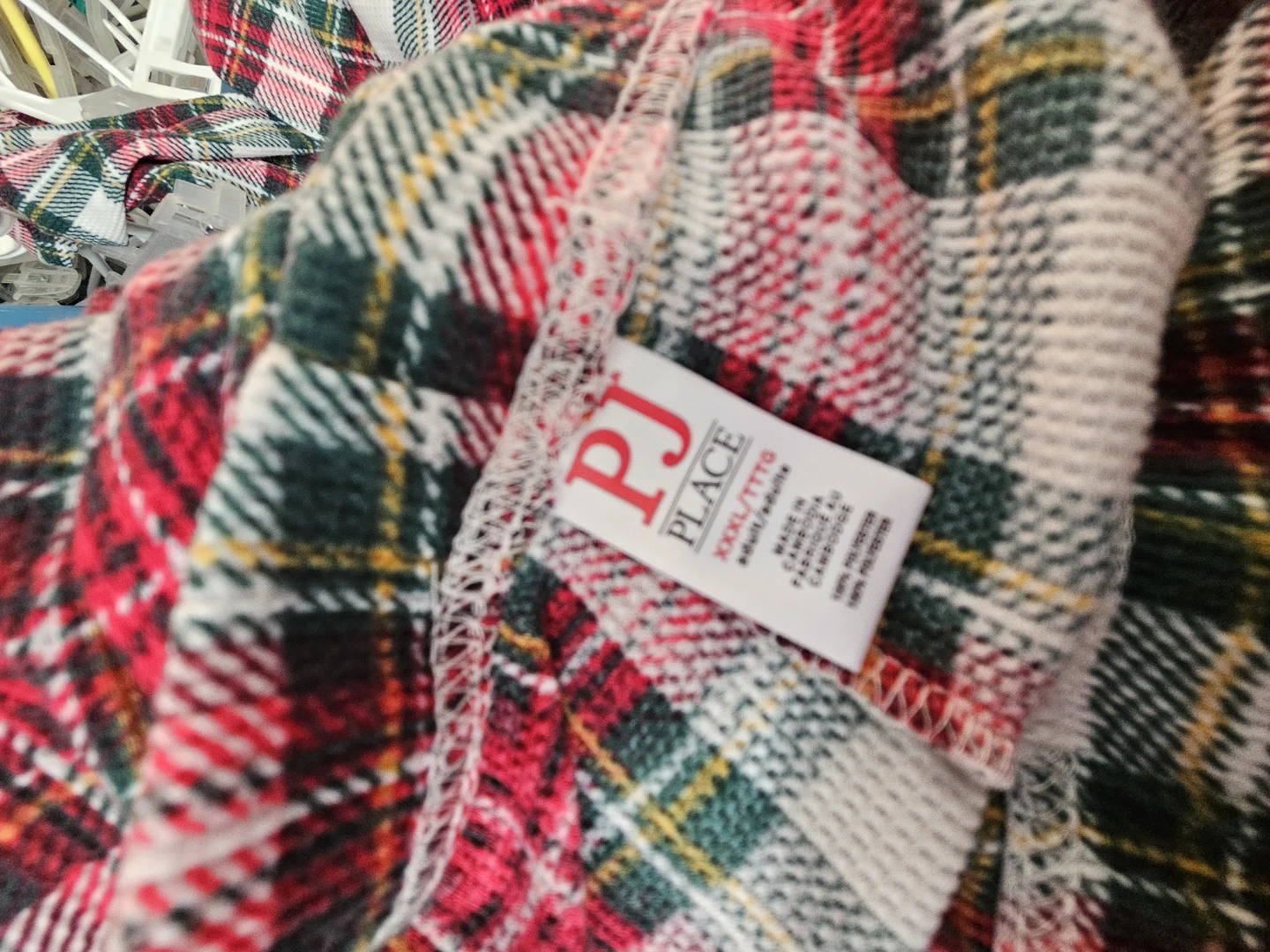 3, PJ Place Plaid Pajama Set XXXL, XXL and xl - photo 4