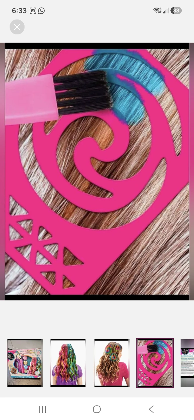 Be Inspired Cra-Z-Art Rainbow Hair Creations Kit - photo 4