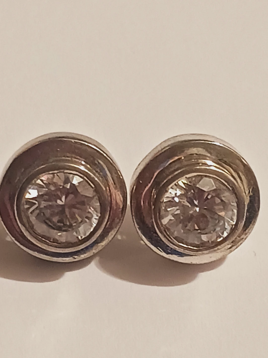 Elegant Sterling Silver 925 Round Stud Earrings - photo 4