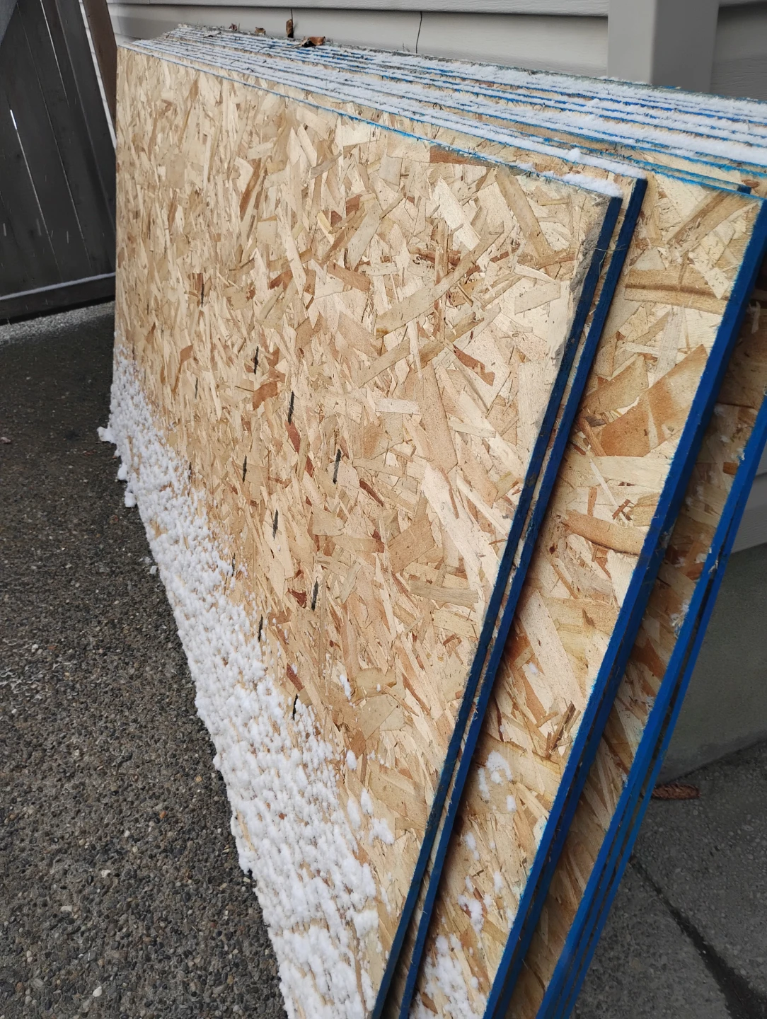 OSB Oriented Strand Board Sheets