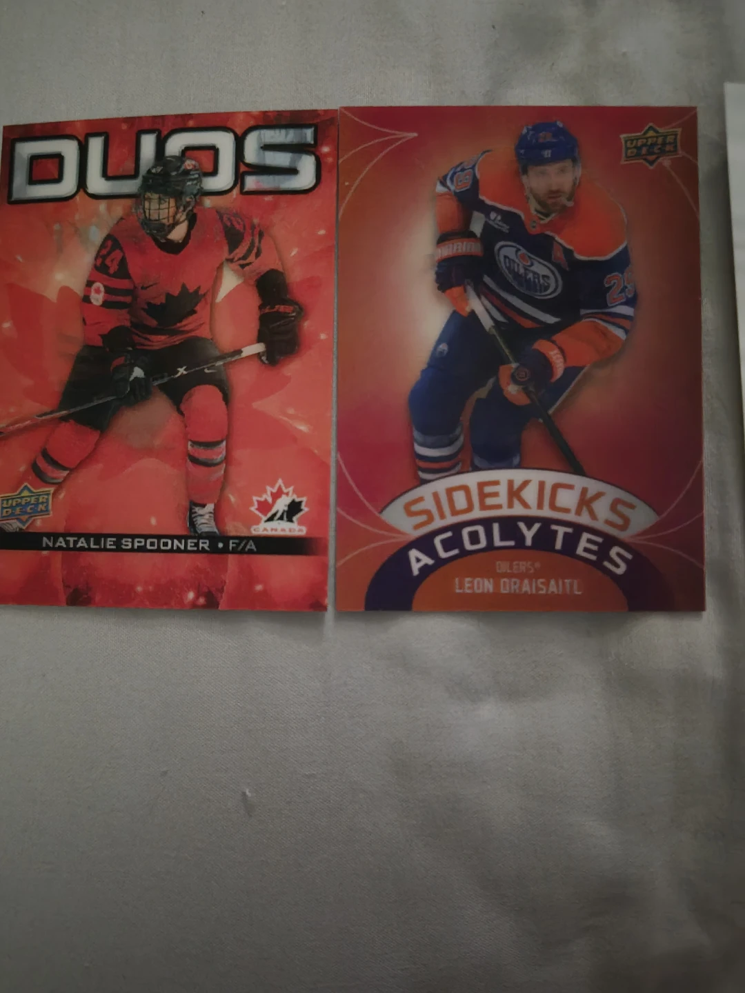 Tim Hortons hockey cards  50.00 two