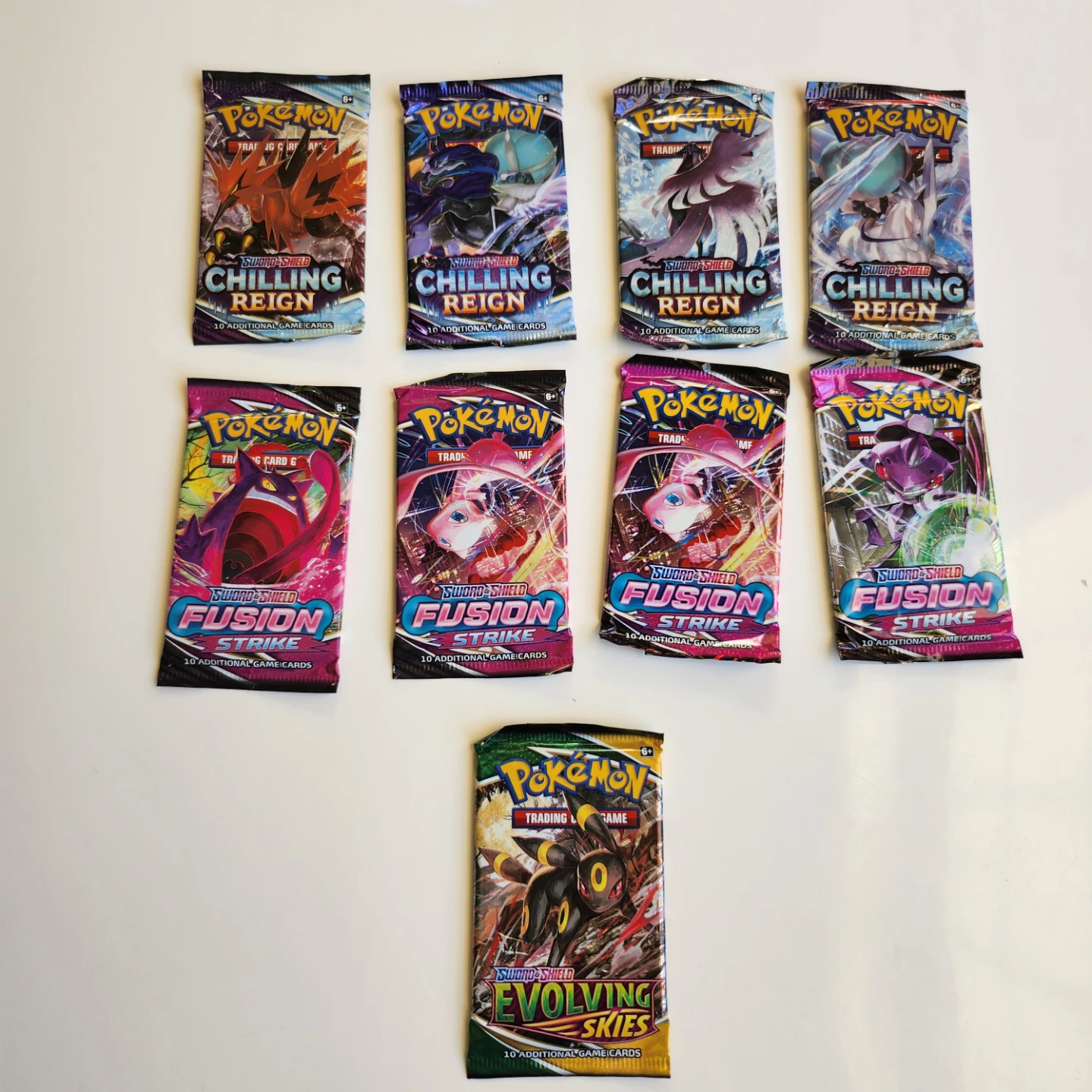 Sealed Pokemon Trading Card Booster Packs