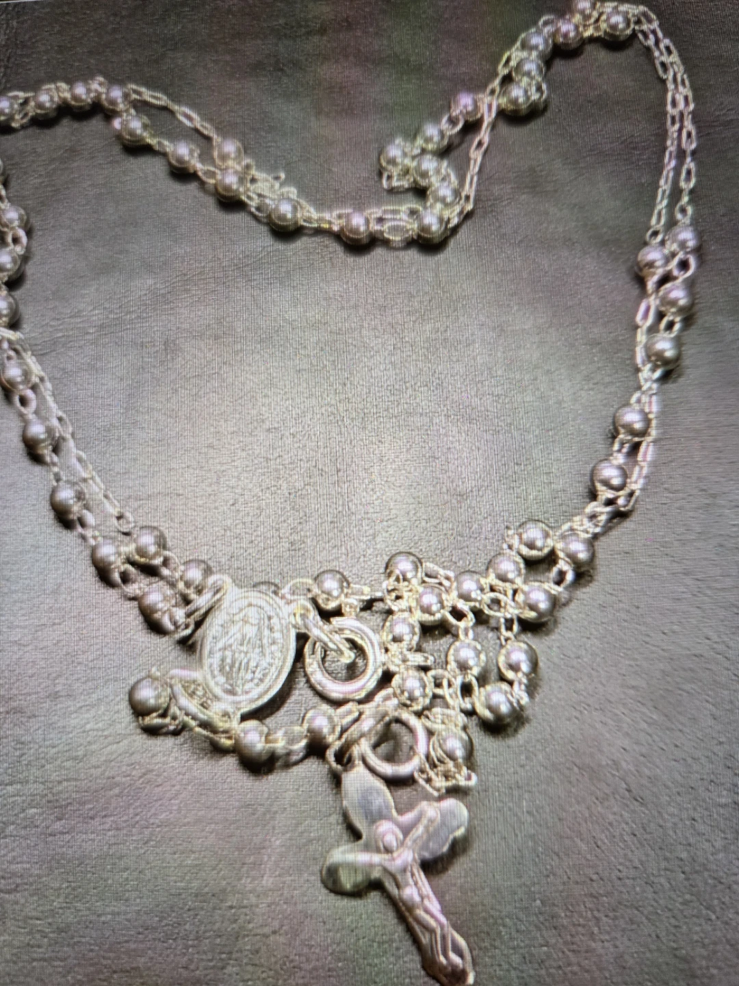 Silver Cross (6.25G 925 stamp) Necklace 20"