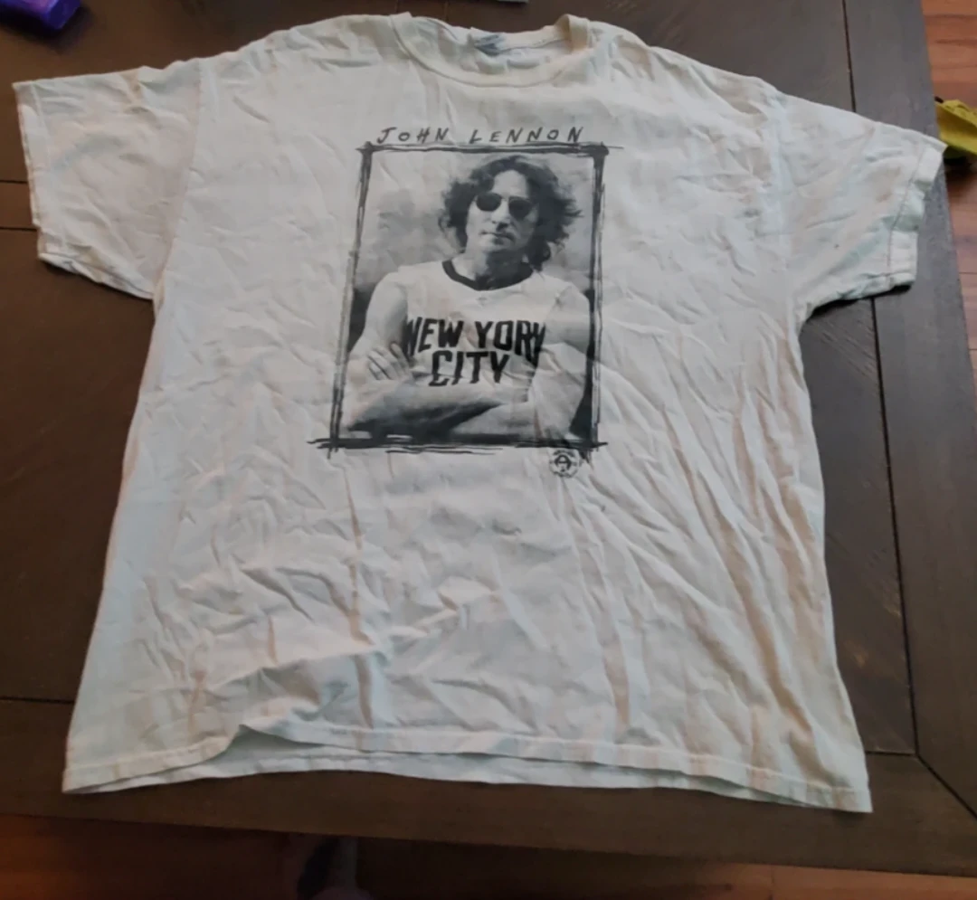 John Lennon New York City Graphic T-Shirt
