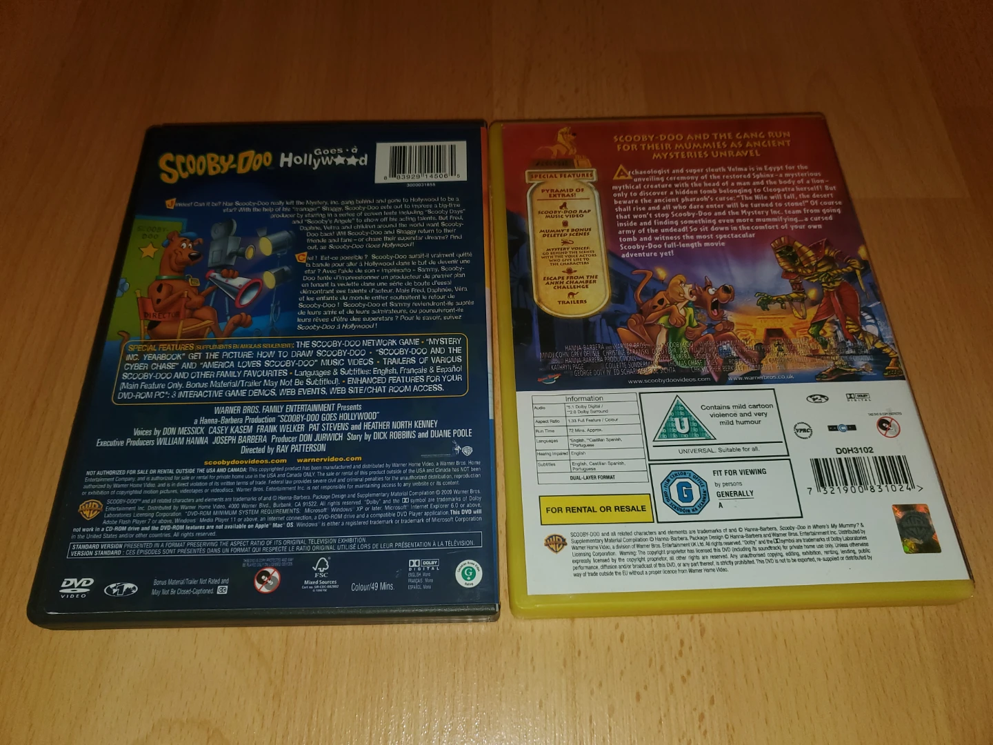 ($3 each) Two Scooby-Doo DVDs - photo 2