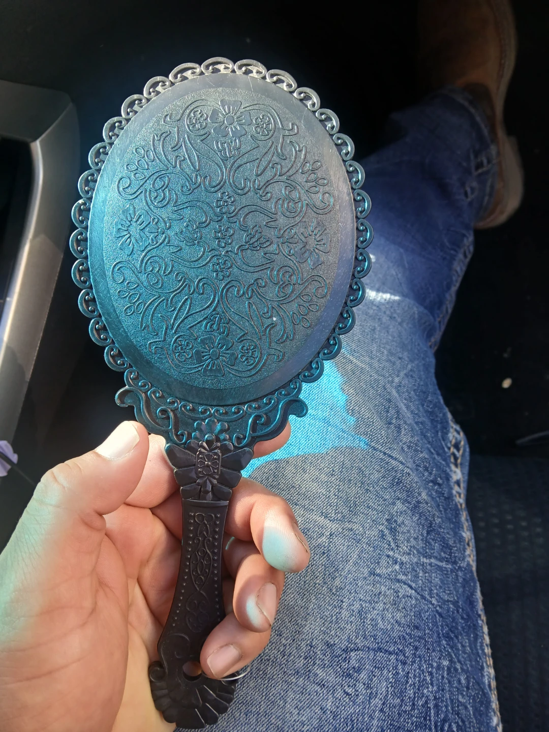 Vintage Style Handheld Mirror - photo 4