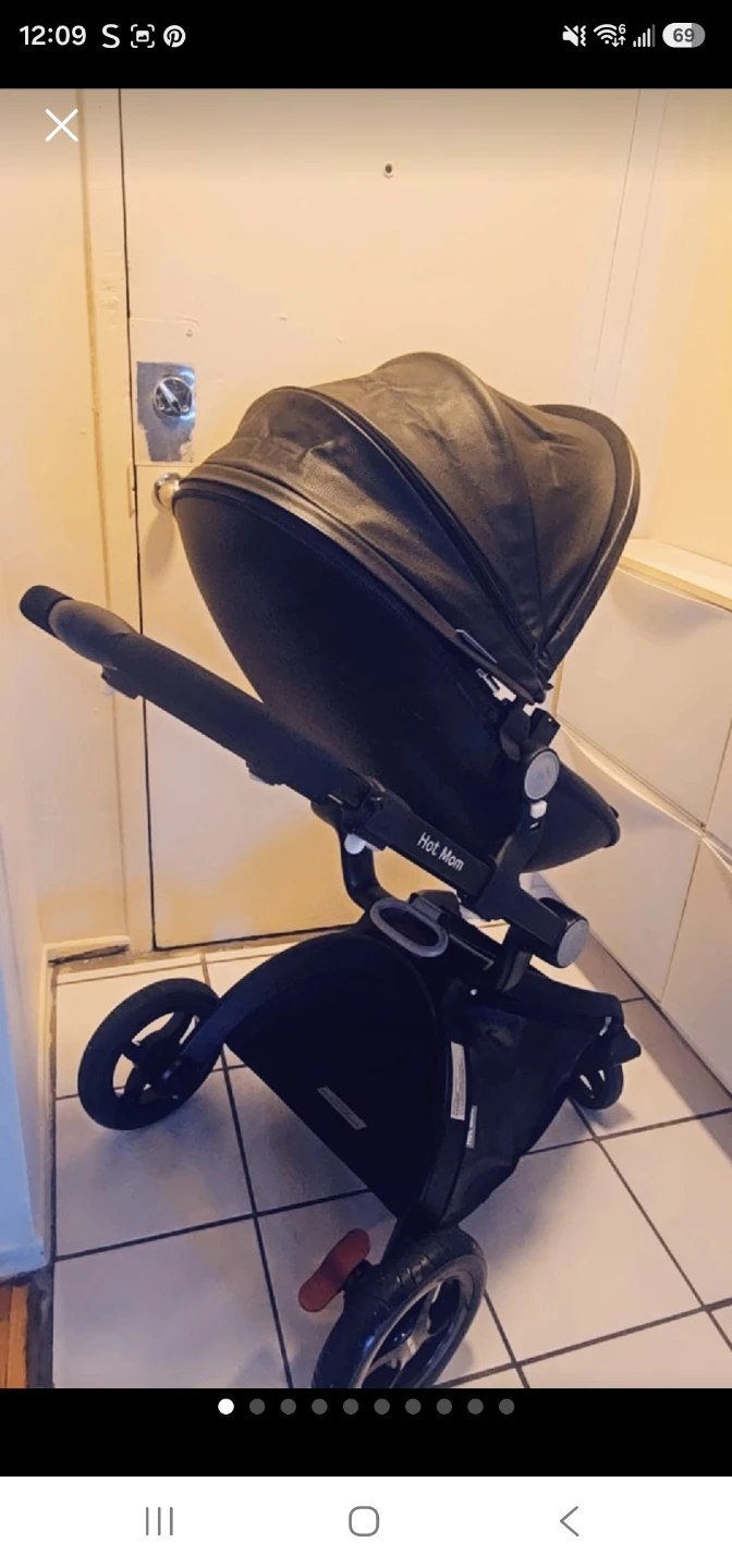 Hot Mom Baby Stroller with Bassinet