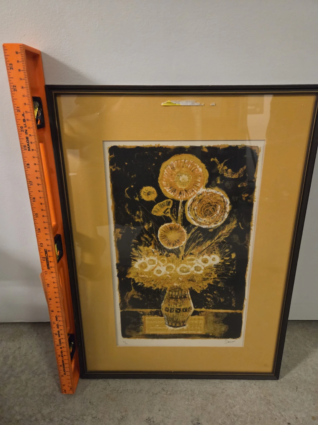 Simer Floral Framed Print
