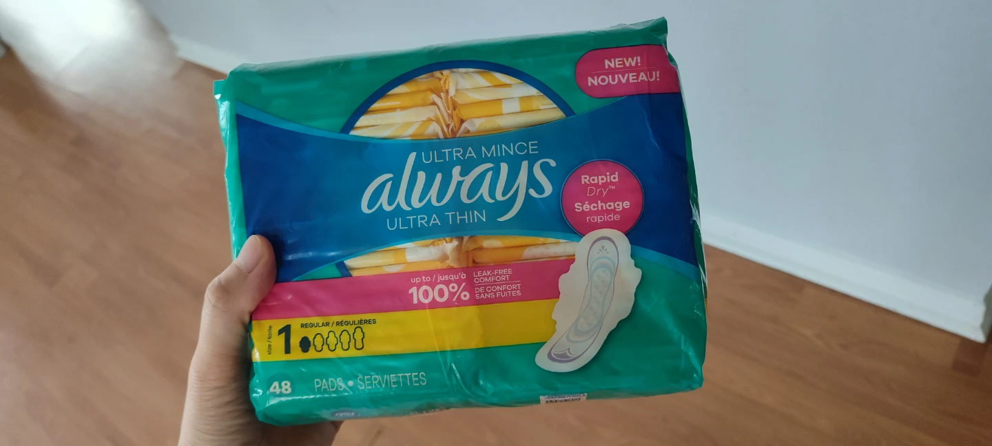 Always Ultra Thin Regular Pads - 48 Count
