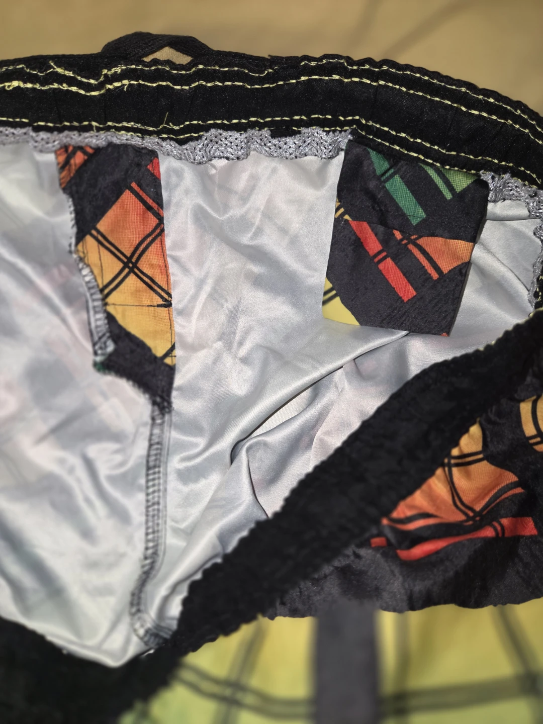 Burnside Cool-Toned Plaid' Board Swimming Shorts in a Men's XL - photo 4