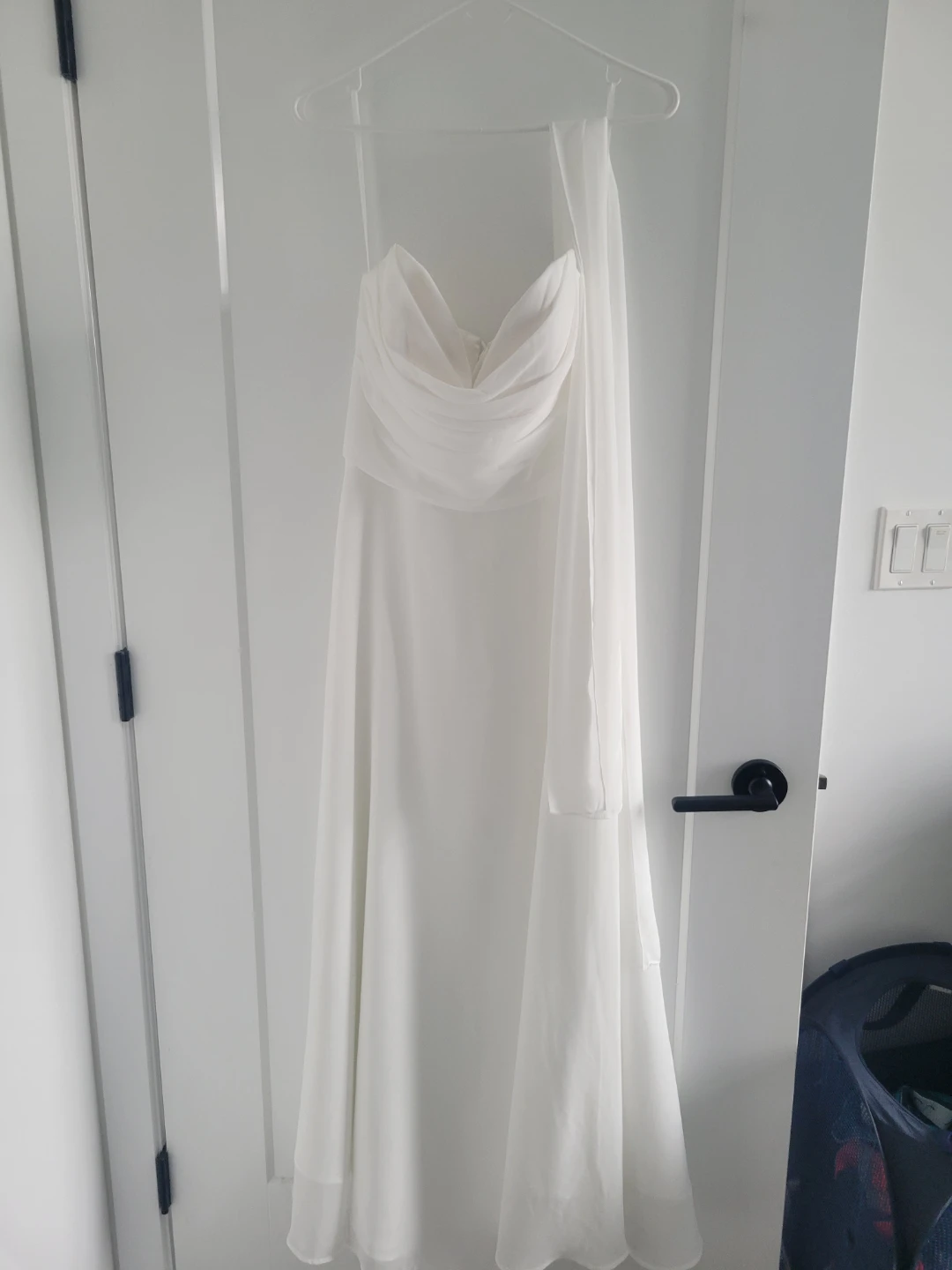 Vimo Wedding WCD6-814 White Chiffon Gown