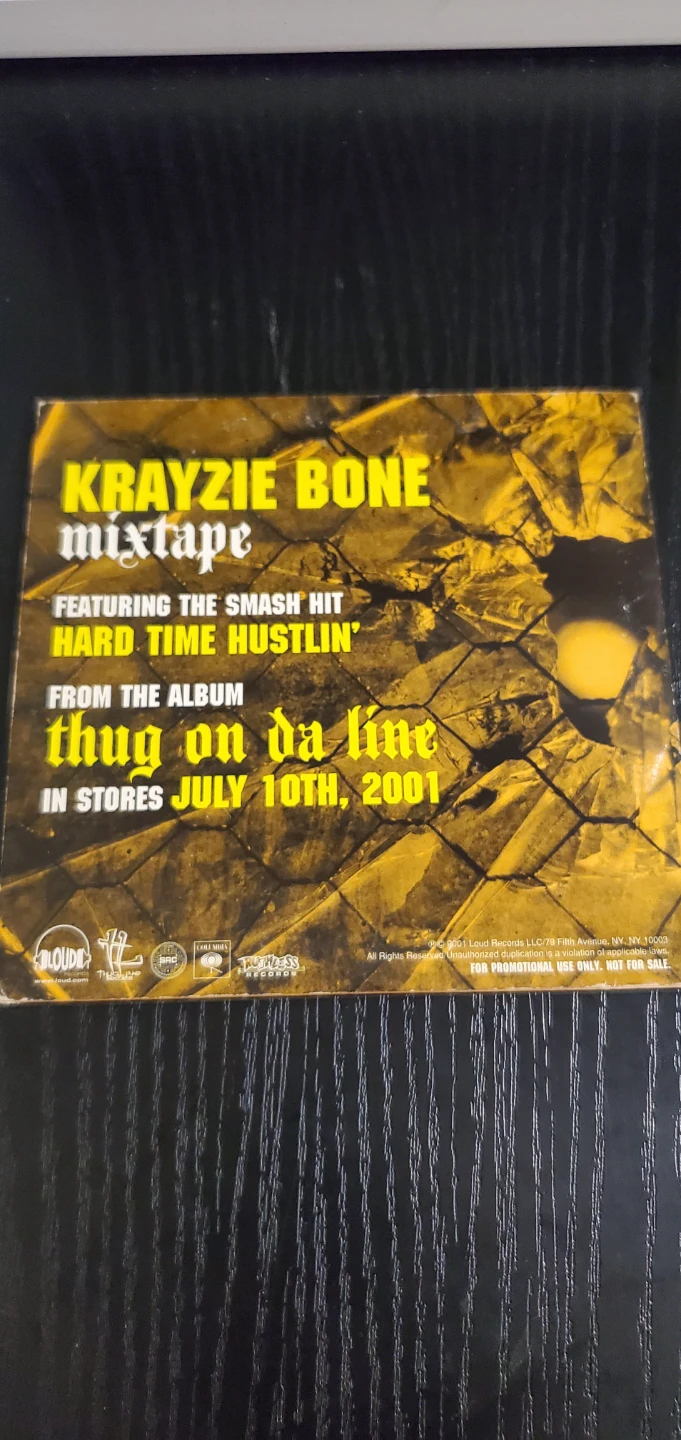 Krayzie Bone Thug On Da Line Mixtape CD - photo 2