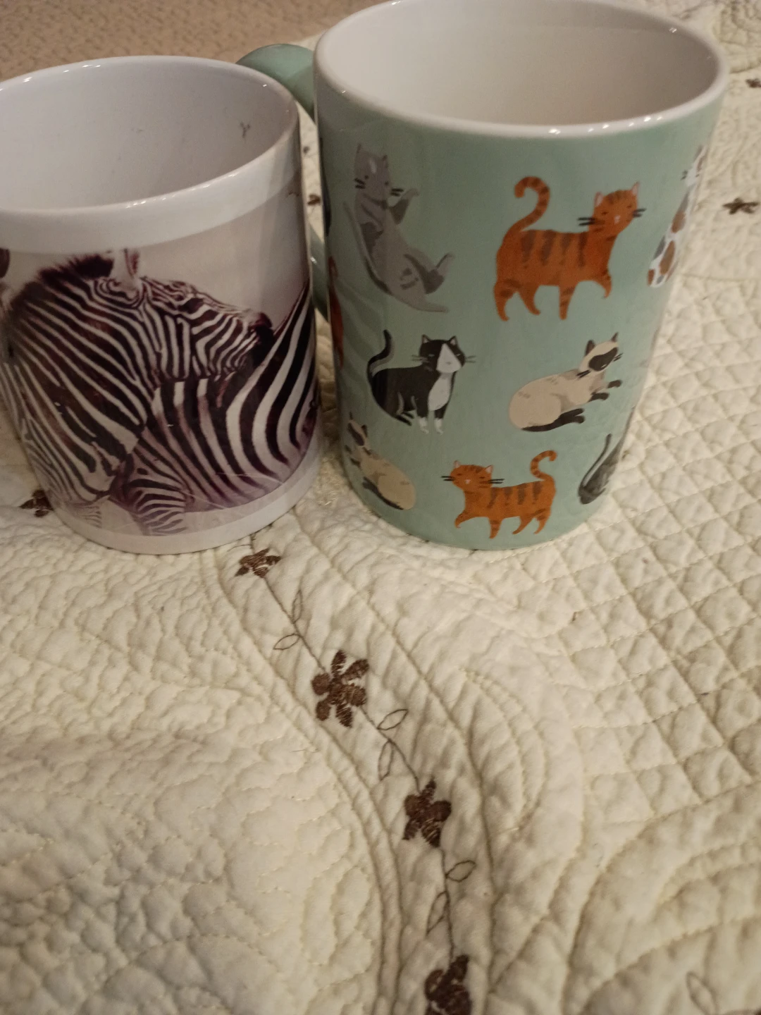 Set of Two Ceramic Mugs