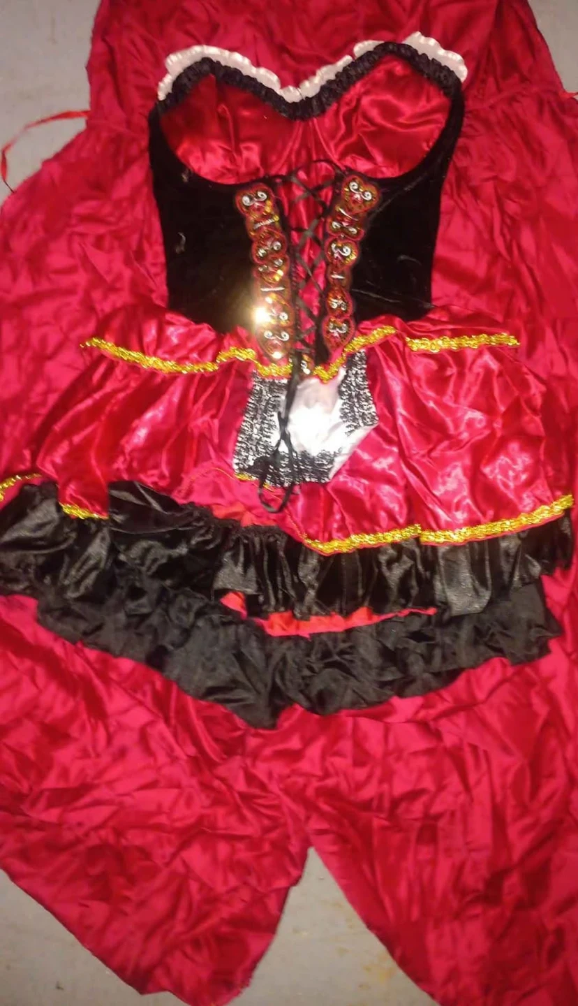 Spirit Halloween Little Red Costume Large 14-16 - photo 2
