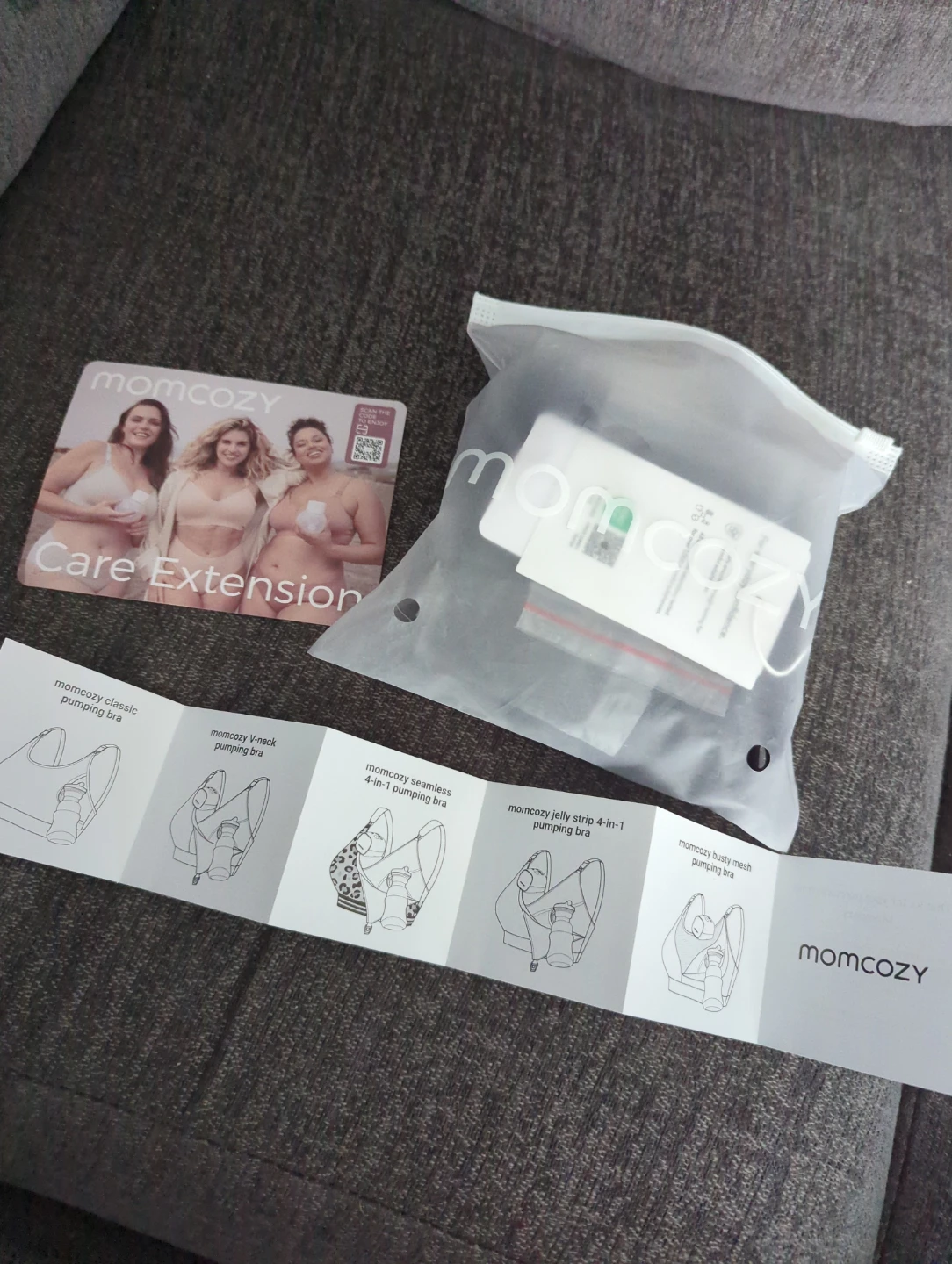 Momcozy Hands-Free Pumping Bra XL Black