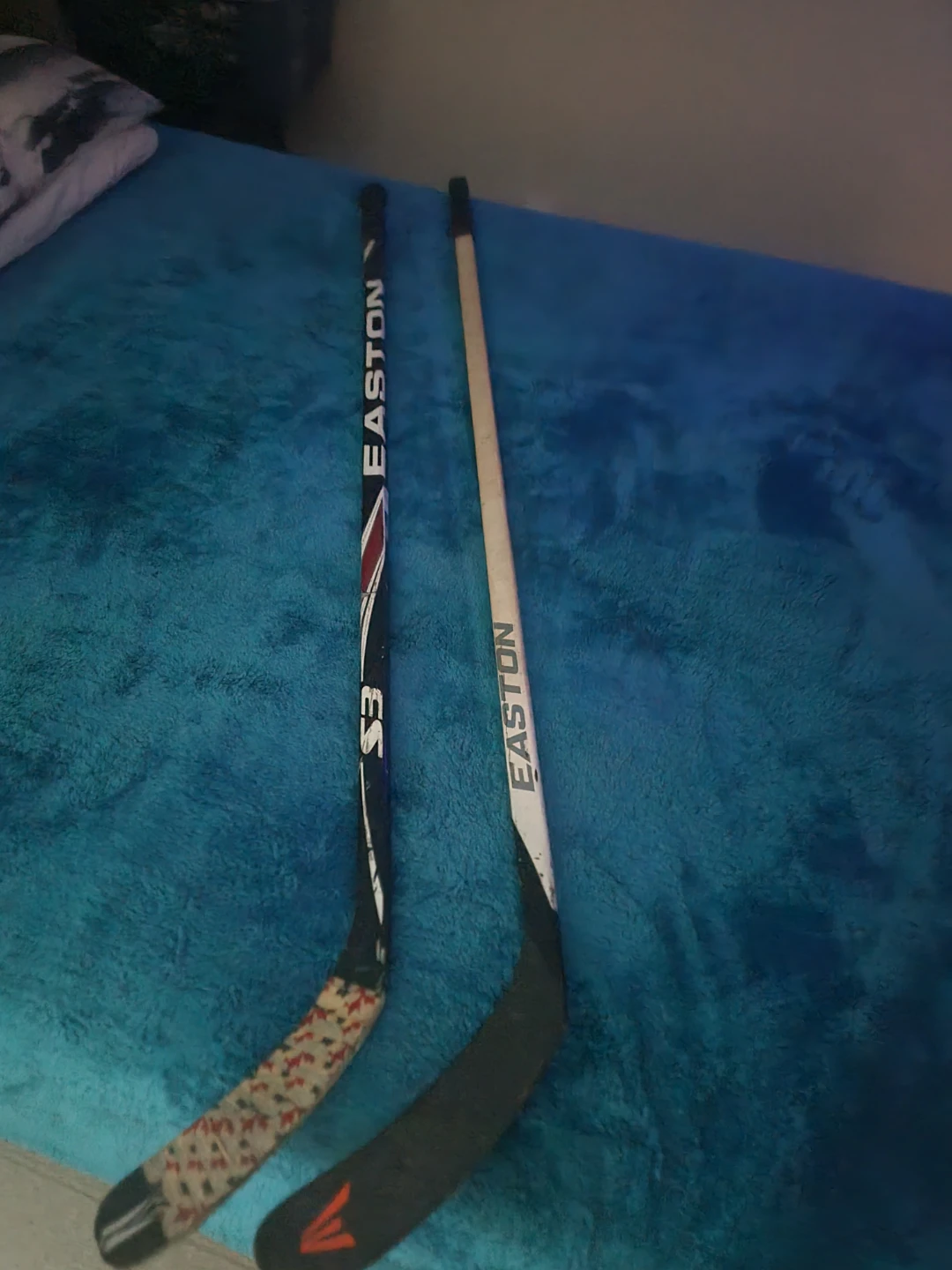 Easton Mako and S3 Hockey Sticks